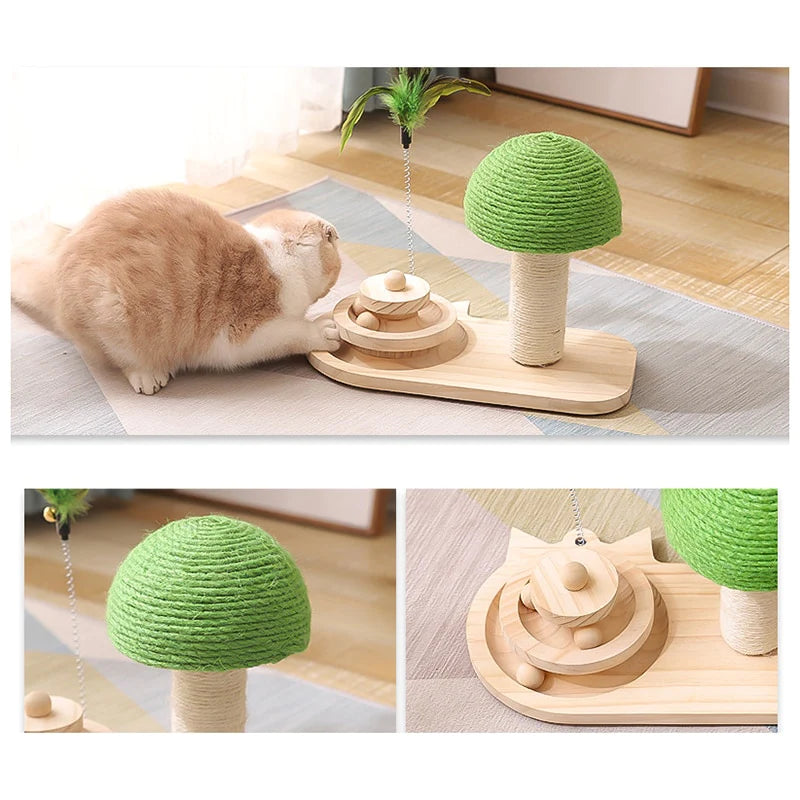 Pawthentic Scratch and Play Dual-Use Cat Toy