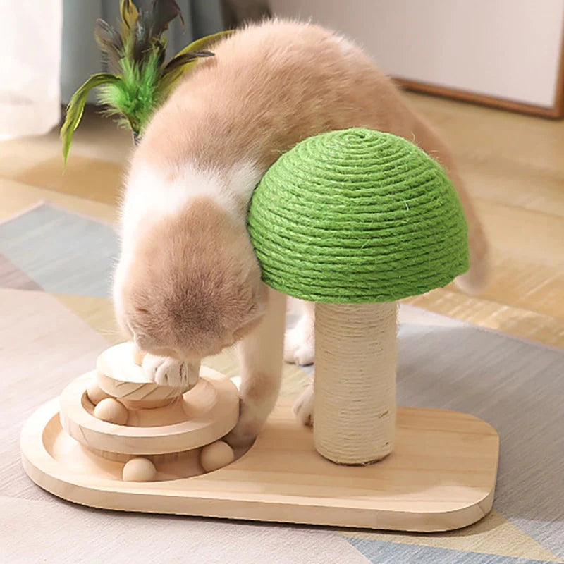 Pawthentic Scratch and Play Dual-Use Cat Toy